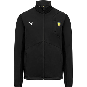 FERRARI MENS SF SOFTSHELL JACKET BLACK